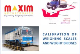 Calibration of weighing scales and weight bridges